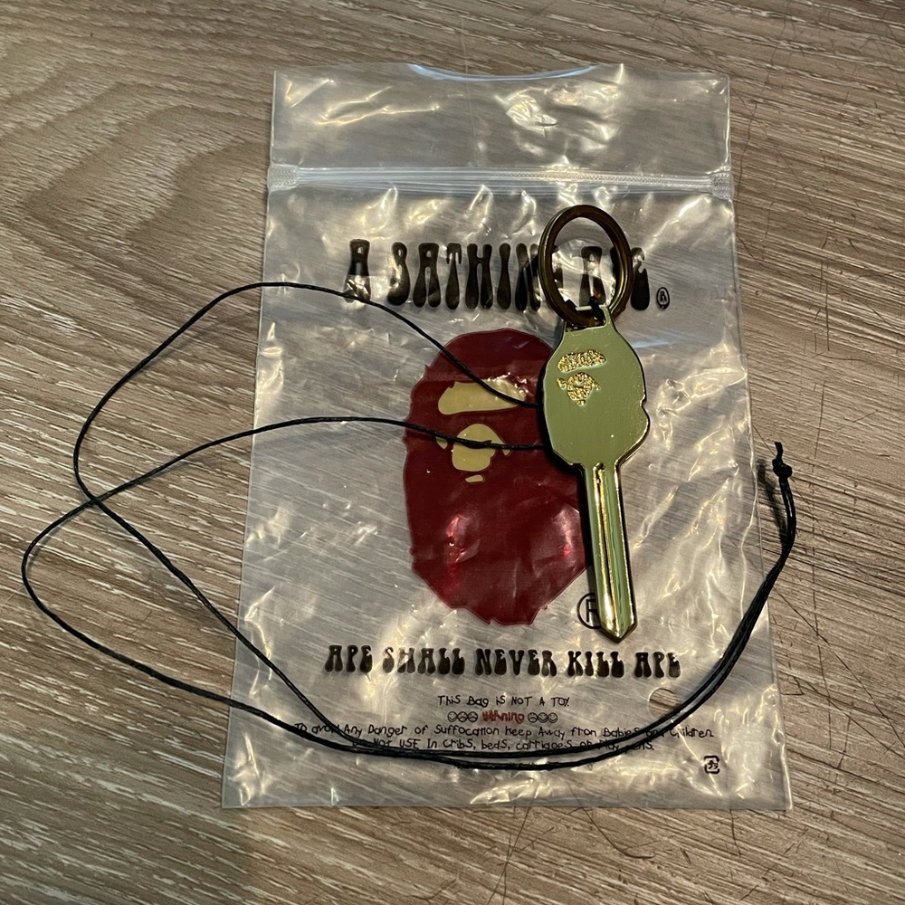 Bape Key (Gold) Necklace